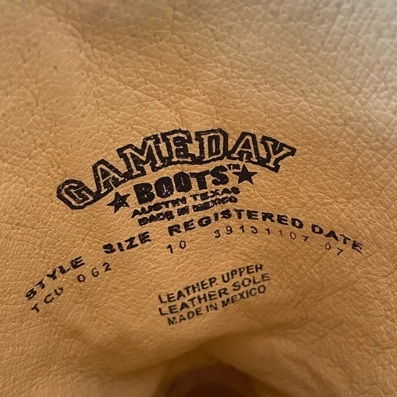 TCU Horned Frogs Gameday Cowboy Boots - Picture 7 of 7